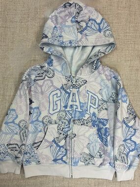 GAP Kids Butterfly Sweatsuit - Pastel Blue & Lavender